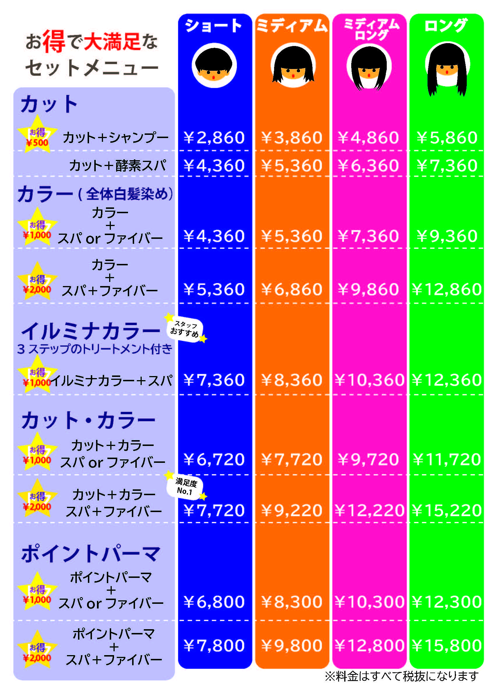 セットメニュー